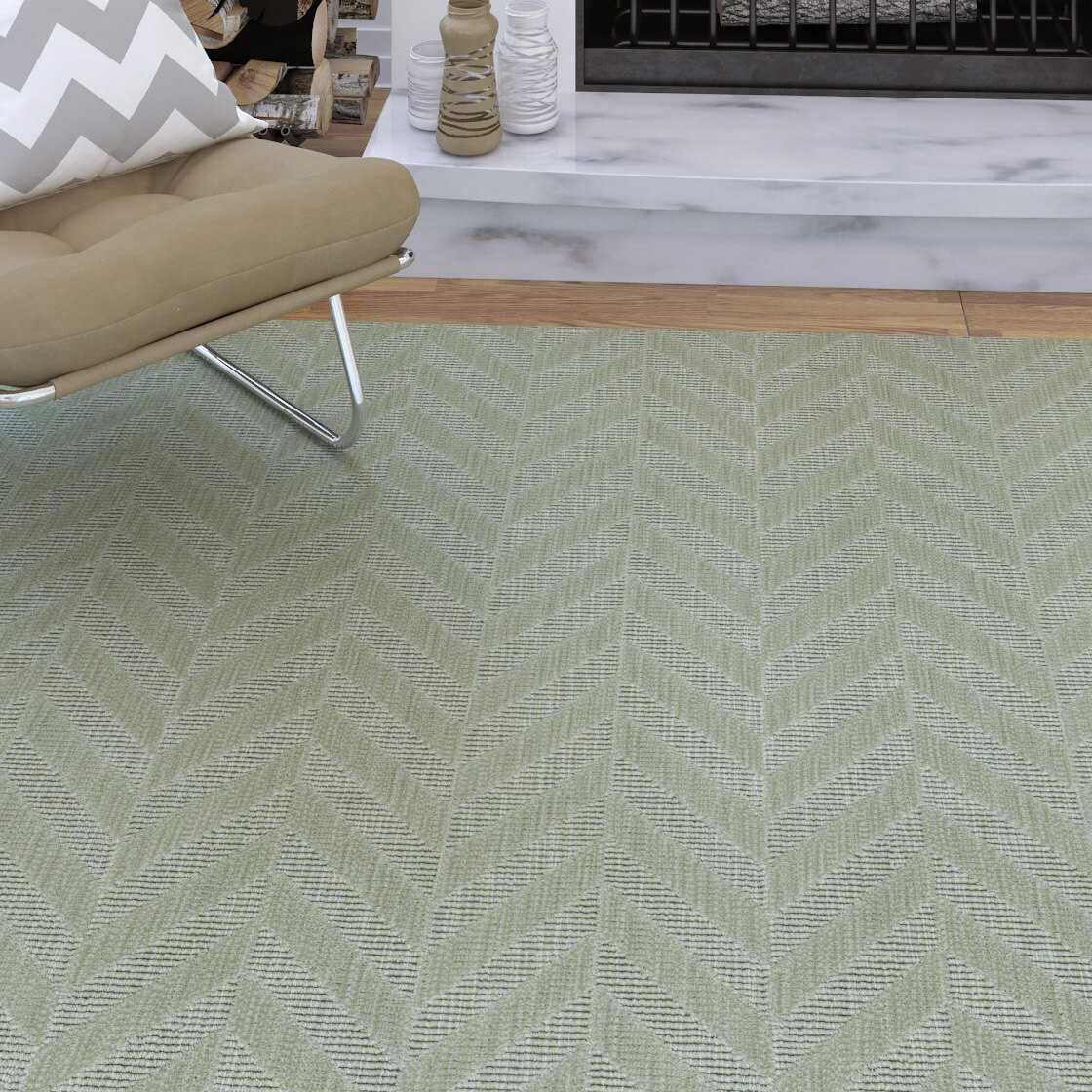 Zig Zag - Lichen - Bloomsburg Carpet